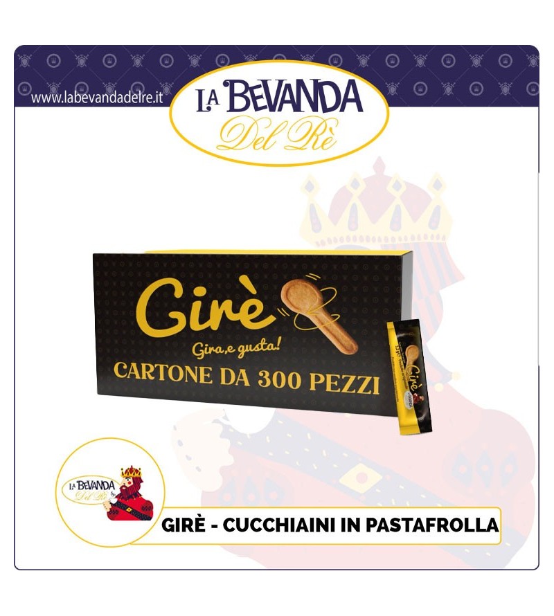 B.Del Rè GIRE CUCCHIAINO IN PASTA FROLLA CT 300 PZ