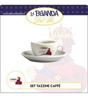 Tazzine CERAMICA La Bevanda Del Rè 6 Pz