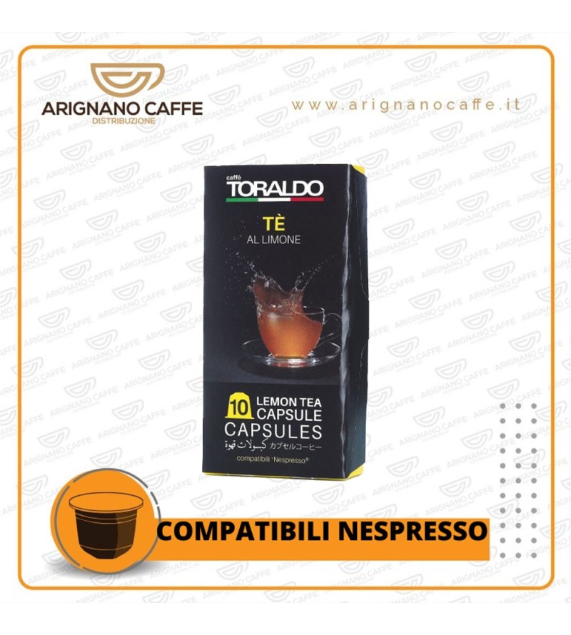 TORALDO NESPRESSO TÈ A LIMONE 10 PZ