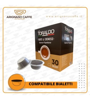 TORALDO BIALETTI FORTE E CREMOSO 30 PZ