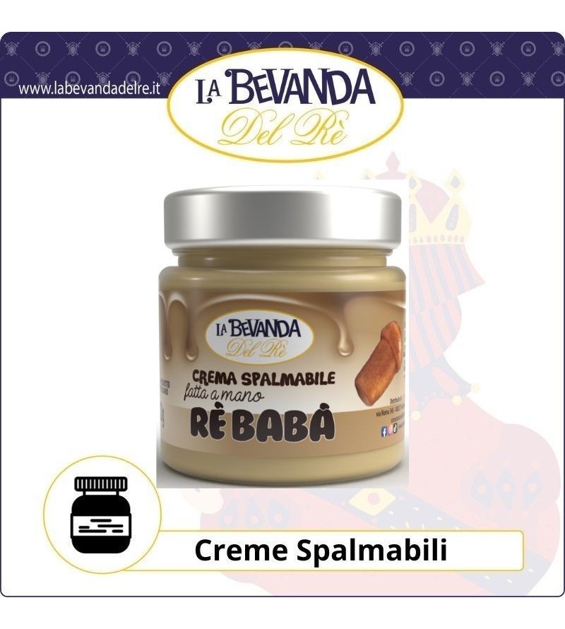 Crema B.Del Rè VASETTO 200 Gr RÈ BABA'