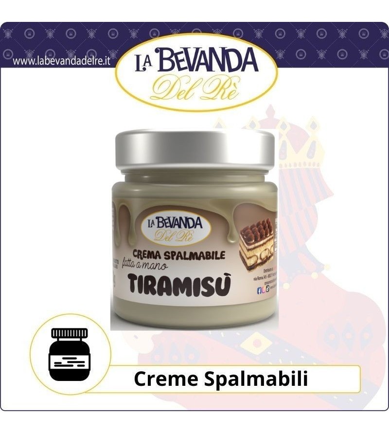 Crema B.Del Rè VASETTO 200 Gr TIRAMISÙ