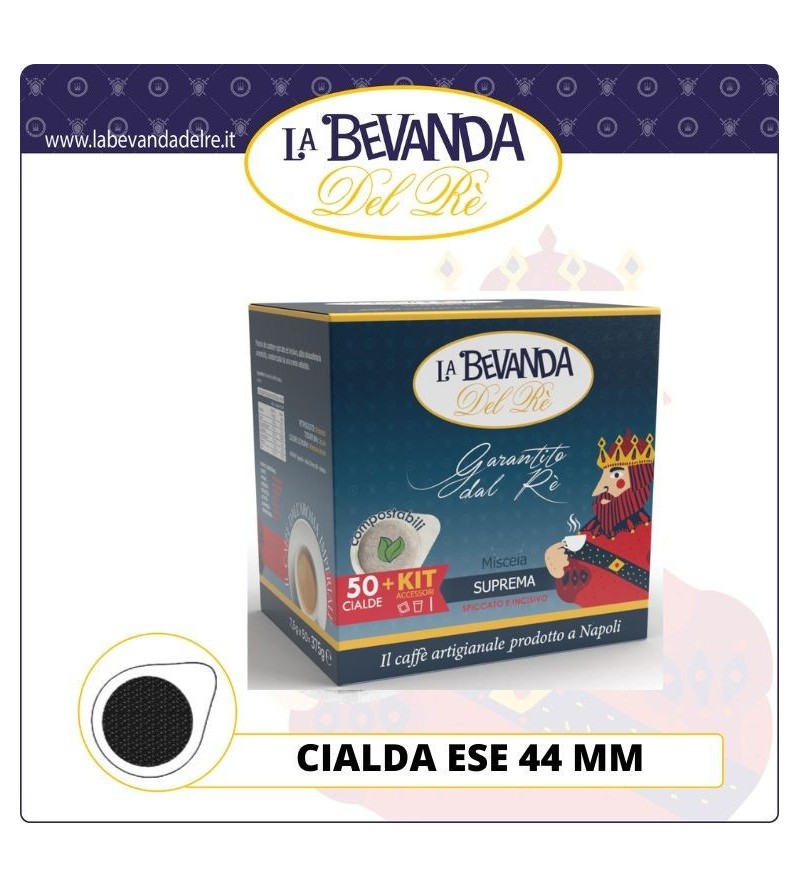 La Bevanda Del Rè CIALDA 50 Pz SUPREMA+KIT