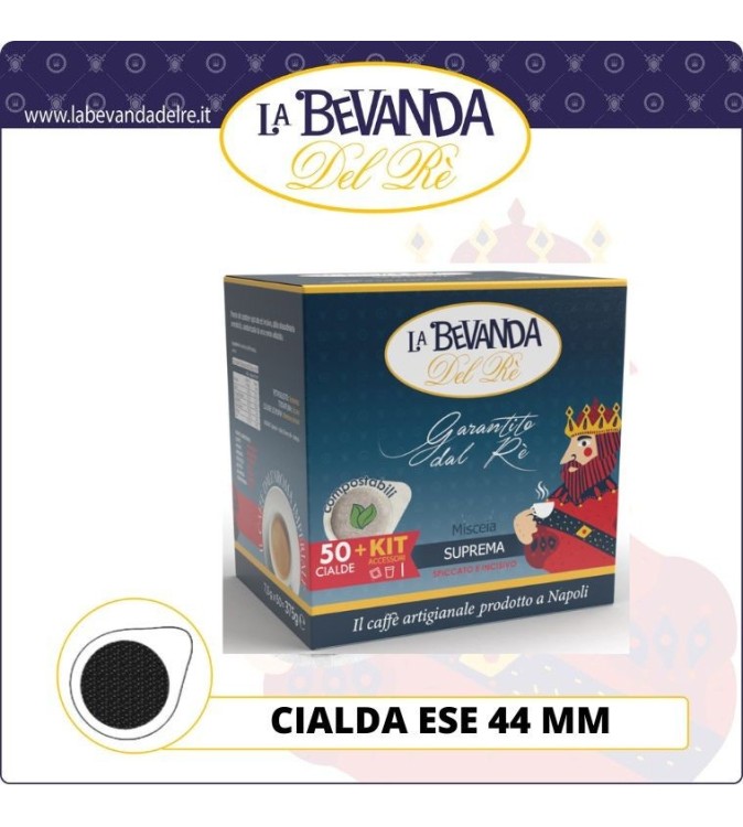 La Bevanda Del Rè CIALDA 50 Pz SUPREMA+KIT