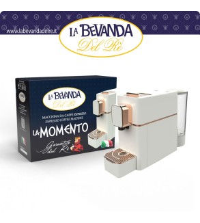 Macchina a Capsule IL MOMENTO WHITE + 300 Capsule