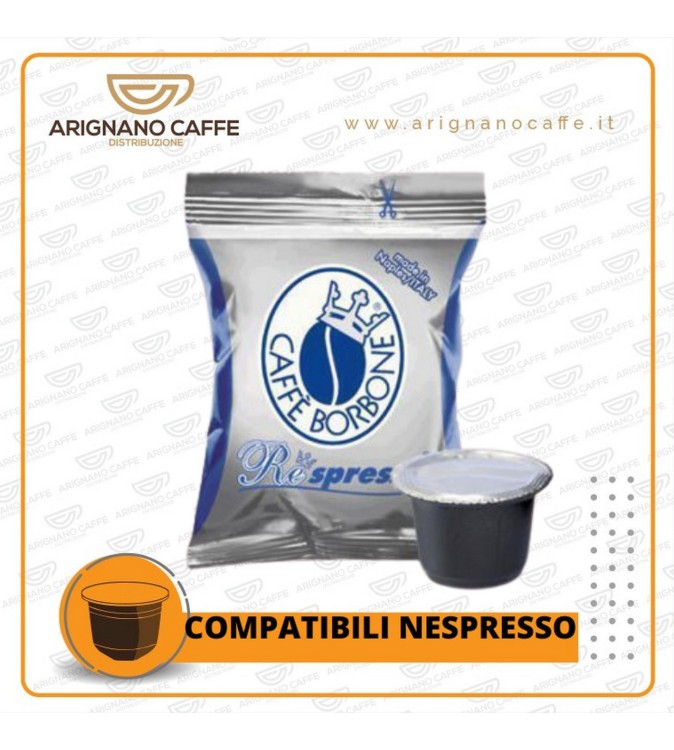 CAFFE' BORBONE RESPRESSO 100 CAPSULE MISCELA BLU CAFFE' BORBONE RESPRESSO 100 CAPSULE MISCELA BLU