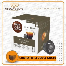 Ingrosso 30 capsule NOCCIOLINO CAFFE' VERZI' compatibile Dolce Gusto